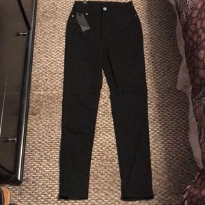 Black stretch jean brand new size 11/12